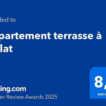 Appartement Terrasse A Sarlat Exteriör bild